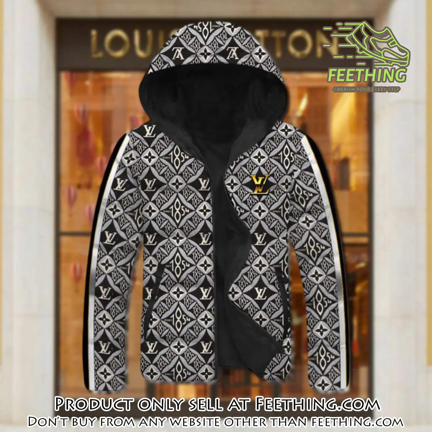 Louis vuitton downfilled coat ultralight down jacket outdoor jacket warm outwear dfj1017 ft5310241